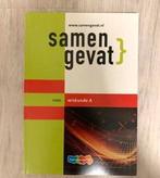 Examenbundel Wiskunde A VWO Samengevat, Boeken, Schoolboeken, Ophalen, Zo goed als nieuw, VWO, Wiskunde A