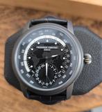 Frederique Constant manufacture worldtimer, Overige merken, Overige materialen, Leer, Polshorloge