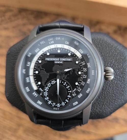 Frederique Constant manufacture worldtimer, Sieraden, Tassen en Uiterlijk, Horloges | Heren, Nieuw, Polshorloge, Overige merken