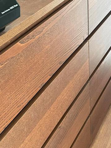 Twee IKEA MALM ladekast - eiken fineer - afbeelding 5