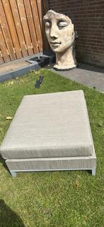 Exotan Hocker / Voetenbank - Buiten Geschikt, Ophalen, Vierkant, Zo goed als nieuw, 75 tot 100 cm