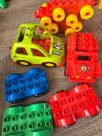 Duplo auto auto's trein, Ophalen of Verzenden, Zo goed als nieuw, Duplo