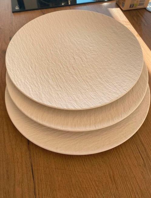 Villeroy & Boch Manufacture Rock Gourmet Plate White 32cm, Huis en Inrichting, Keuken | Servies, Nieuw, Bord(en), Overige stijlen