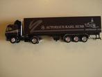 Mercedes trekker oplegger autohaus Russ (Herpa), Verzenden, Gebruikt, Bus of Vrachtwagen, Herpa