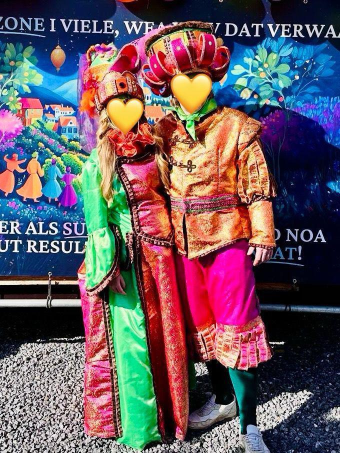 Carnaval loopgroep (19 pakjes, handgemaakt), Kleding | Dames, Carnavalskleding en Feestkleding, Zo goed als nieuw, Carnaval, Ophalen