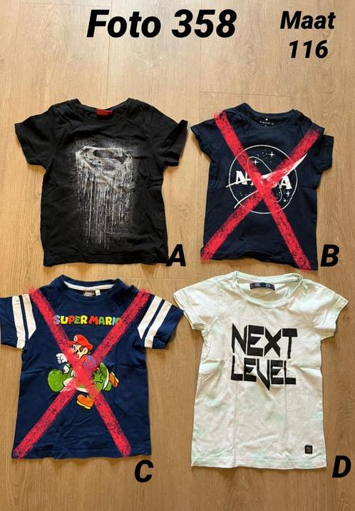 Shirt jongen maat 116 Zgan *foto 358*, Kinderen en Baby's, Kinderkleding | Maat 116, Zo goed als nieuw, Jongen, Shirt of Longsleeve