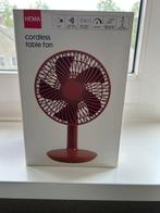 draadloos tafel ventilator / Cordless table fan, Ophalen, Zo goed als nieuw, Tafelventilator