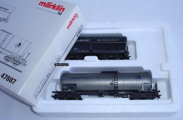 Märklin 47887 DSB Herningværket Brandstof Transport Set ! beschikbaar voor biedingen
