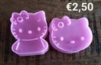 Hello Kitty uitstekers, Versiering, Ophalen of Verzenden, Zo goed als nieuw, Taarten of Cupcakes