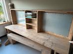 Robuuste Houten Speeltafel-knutseltafel voor kinderen, Ophalen, Gebruikt