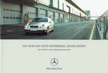 Folder Mercedes-Benz CLK Coupé Master Edition (2001) beschikbaar voor biedingen