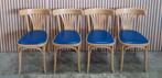 12 x Thonet Bentwood stoelen cafestoelen Hout Ton bistro, Huis en Inrichting, Blauw, Ophalen of Verzenden, Zo goed als nieuw, Vijf, Zes of meer stoelen