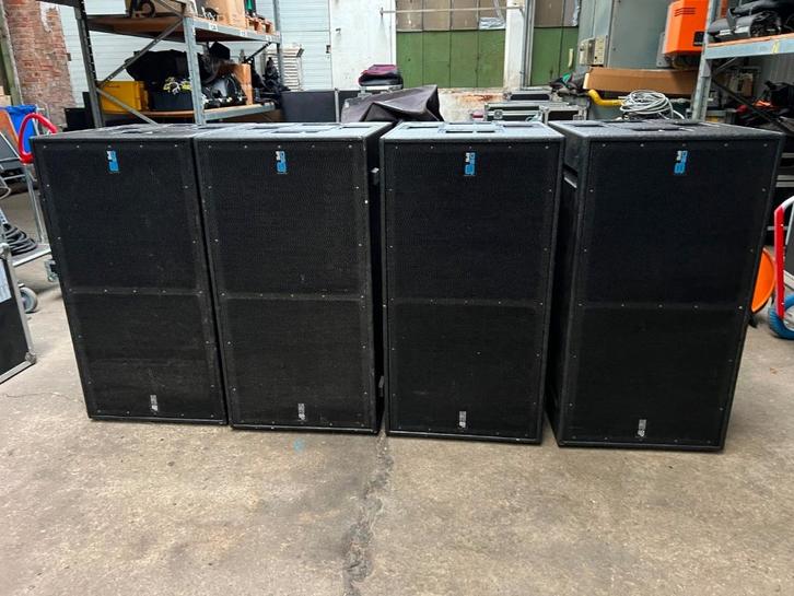 db technologies - DVA S30n (4x), Audio, Tv en Foto, Luidsprekers, Gebruikt, Subwoofer, 120 watt of meer, Overige merken, Ophalen