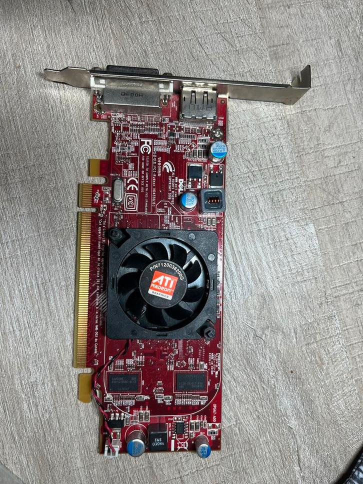 ATI Radeon HD4450(B), Computers en Software, Videokaarten, Gebruikt, Overige chipsets, PCI-Express 2.0, GDDR3, DisplayPort, DVI
