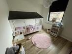 Huisbed voor kind – als nieuw! Incl. lattenbodem, Kinderen en Baby's, Kinderkamer | Bedden, Ophalen, 85 tot 100 cm, Zo goed als nieuw