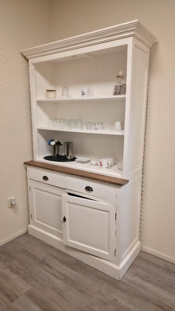 Teakhouten Eetkamer Set: Buffetkast, Tafel & 6 Stoelen, Antiek en Kunst, Antiek | Meubels | Kasten, Ophalen