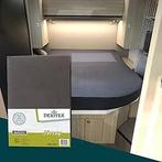 Queensbed/Eilandbed Jersey hoeslaken - wit, lichtgrijs of, Caravans en Kamperen, Dexitex.nl, Verzenden, Buurserstraat 15 A, 7481 EG,Haaksbergen
