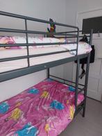 Compleet IKEA metalen stapelbed 90x200, Ophalen of Verzenden