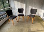 3 Nostalgische Stoelen - Bieden!, Ophalen, Gebruikt, Drie, Zwart