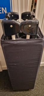 Inklapbaar campingbedje marine blauw, Ophalen, Zo goed als nieuw, Reisbedje