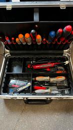 Gevulde gereedschapskoffer, Doe-het-zelf en Verbouw, Gereedschapskisten, Ophalen, Zo goed als nieuw