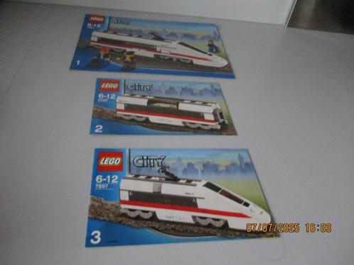 3 9v 7897 Personentrein LEGO Bouwboekjes zeer goede staat!, Kinderen en Baby's, Speelgoed | Duplo en Lego, Zo goed als nieuw, Lego