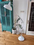 Vloerlamp wit retro/industrieel., 150 tot 200 cm, Gebruikt, Ophalen of Verzenden