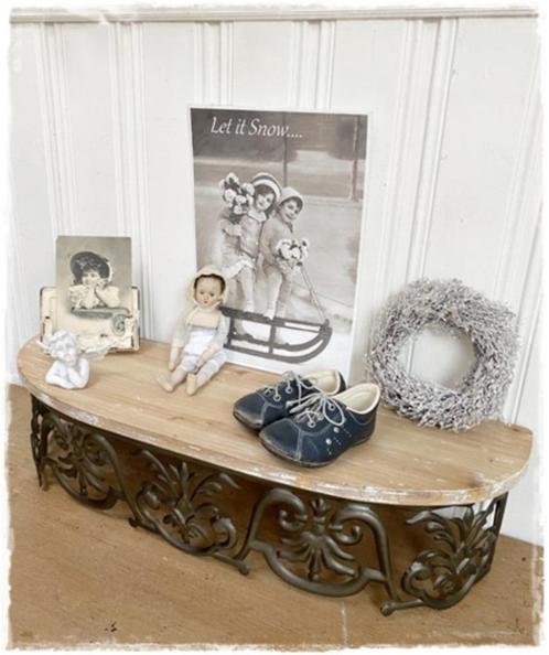 SALE! wandconsole, oude look van 45 euro voor 29,95, Antiek en Kunst, Curiosa en Brocante, Ophalen of Verzenden