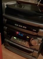 Defecte Philips Stereo CD Cassette Radio & pick-up speakers, Audio, Tv en Foto, Stereo-sets, Ophalen, Philips, Tuner of Radio