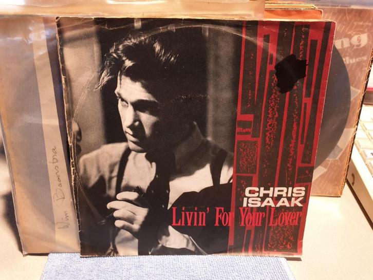 Chris Isaak - Livin' for your lover (b1), Cd's en Dvd's, Vinyl Singles, Ophalen of Verzenden
