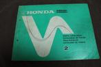 Honda XR500 Z / A 1979 motorcycle parts list XR 500 katalog, Motoren, Ophalen of Verzenden, Honda