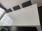 TE KOOP! Mooie set eettafel ZGAN incl 6 eetkamerstoelen, Huis en Inrichting, Tafels | Eettafels, Ophalen, 200 cm of meer, 50 tot 100 cm