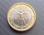 Italië 1 euro munt 2002 Leonardo da Vinci, Postzegels en Munten, Ophalen of Verzenden, Italië, 2 euro, Setje