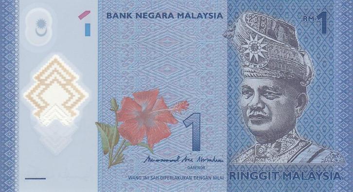 Maleisië bankbiljet 1 Ringgit Muhammad Bin Ibrahim 2017 UNC, Postzegels en Munten, Bankbiljetten | Azië, Los biljet, Zuidoost-Azië
