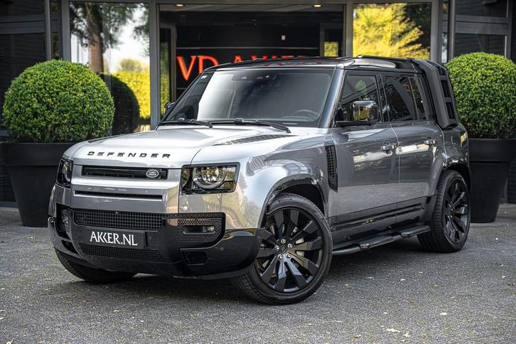 Land Rover Defender 110 P400e X-Dynamic SE Stoelkoeling | Pa, Auto's, Land Rover, Bedrijf, Te koop, 360° camera, Achteruitrijcamera