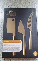 2x ah royal van kempen en begeer bestek bestekset cheesknife, Ophalen of Verzenden, Nieuw, Rvs of Chroom, Bestekset