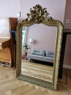 Kuifspiegel Antiek Barok Goud (Spiegel), Antiek en Kunst, Antiek | Spiegels, Ophalen, Rechthoekig, 50 tot 100 cm, 150 tot 200 cm