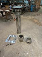 dubbelwandig geisolleerde rookgas afvoer pijp, Ophalen of Verzenden, Gebruikt, Hout, Houtkachel