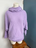 Sibin linnebjerg lila lavendel wol wollen trui l, Kleding | Dames, Truien en Vesten, Paars, Maat 42/44 (L), Ophalen of Verzenden