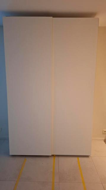 Ikea Pax Kast met schuifdeuren - Wit - afbeelding 5