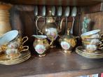 Bavaria Schaller Wiesau mocca servies verguld 22 kt, Ophalen of Verzenden