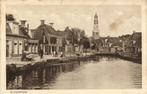 Oldeboorn. - dorpsgezicht - 1932 gelopen, Verzamelen, Ansichtkaarten | Nederland, Ophalen of Verzenden, Voor 1920, Ongelopen, Friesland
