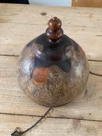 'hangpot  Gesigneerd plateel Holland Gouda vintage retro'., Gebruikt, Ophalen