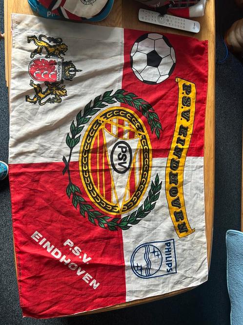 Psv vlag 1, Verzamelen, Sportartikelen en Voetbal, Gebruikt, Overige typen, PSV, Ophalen of Verzenden