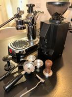 La Pavoni Europiccola Lusso + Eureka Mignon koffiemaler, Stoompijpje, Ophalen of Verzenden, Zo goed als nieuw, 4 tot 10 kopjes