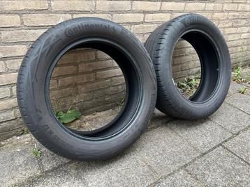 2x Continental Eco zomerbanden 205 55 17 beschikbaar voor biedingen