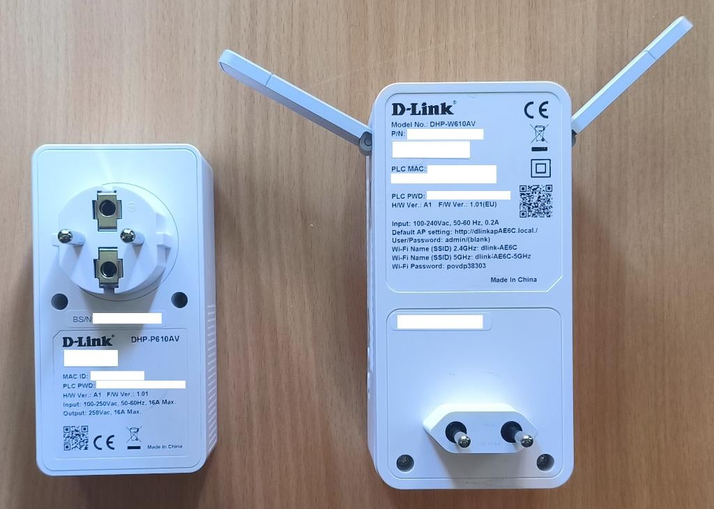 D-Link PowerLine AV1000 WiFi 5ac Dual-Band 1200Mbps, Ophalen of Verzenden, Zo goed als nieuw, D-Link