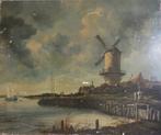 Reproductie De molen bij Wijk bij Duurstede, Antiek en Kunst, Kunst | Schilderijen | Klassiek, Ophalen of Verzenden