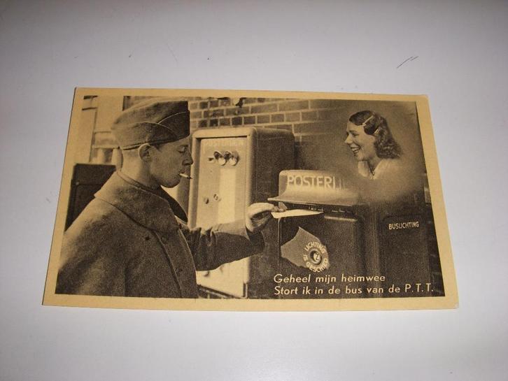 Leuke oude kaart mobilisatie Nederlandse Leger 1939-1940, Verzamelen, Militaria | Tweede Wereldoorlog, Landmacht, Overige typen