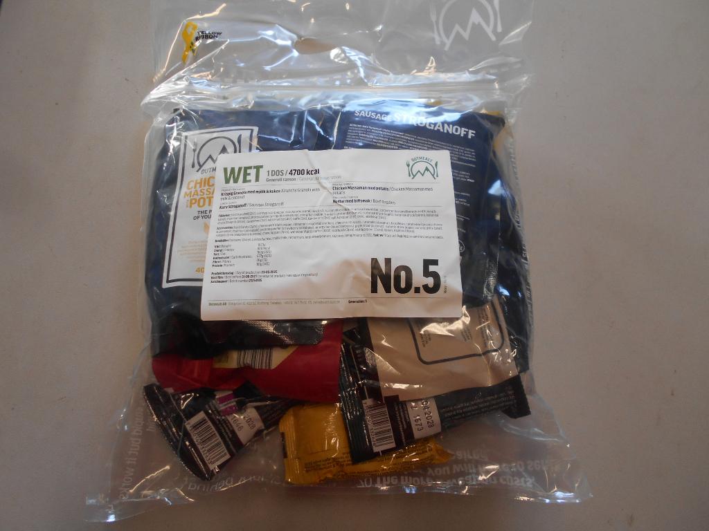 Out Meals MRE Meal 24-uur rantsoen 4700 Kcal (DOZEN VOL!) 05, Verzamelen, Militaria | Algemeen, Ophalen of Verzenden, Landmacht